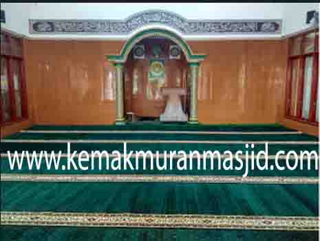 jual karpet masjid handmade icustom desaini Al Husna Pusat 