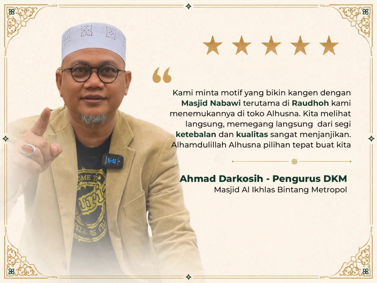 TESTIMONI AHMAD DARKOSIH