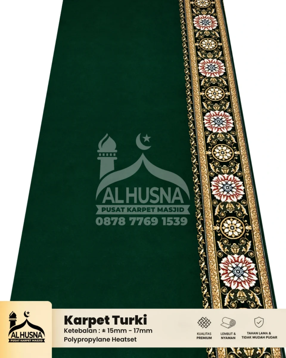 jual karpet masjid Bekasi Al Husna