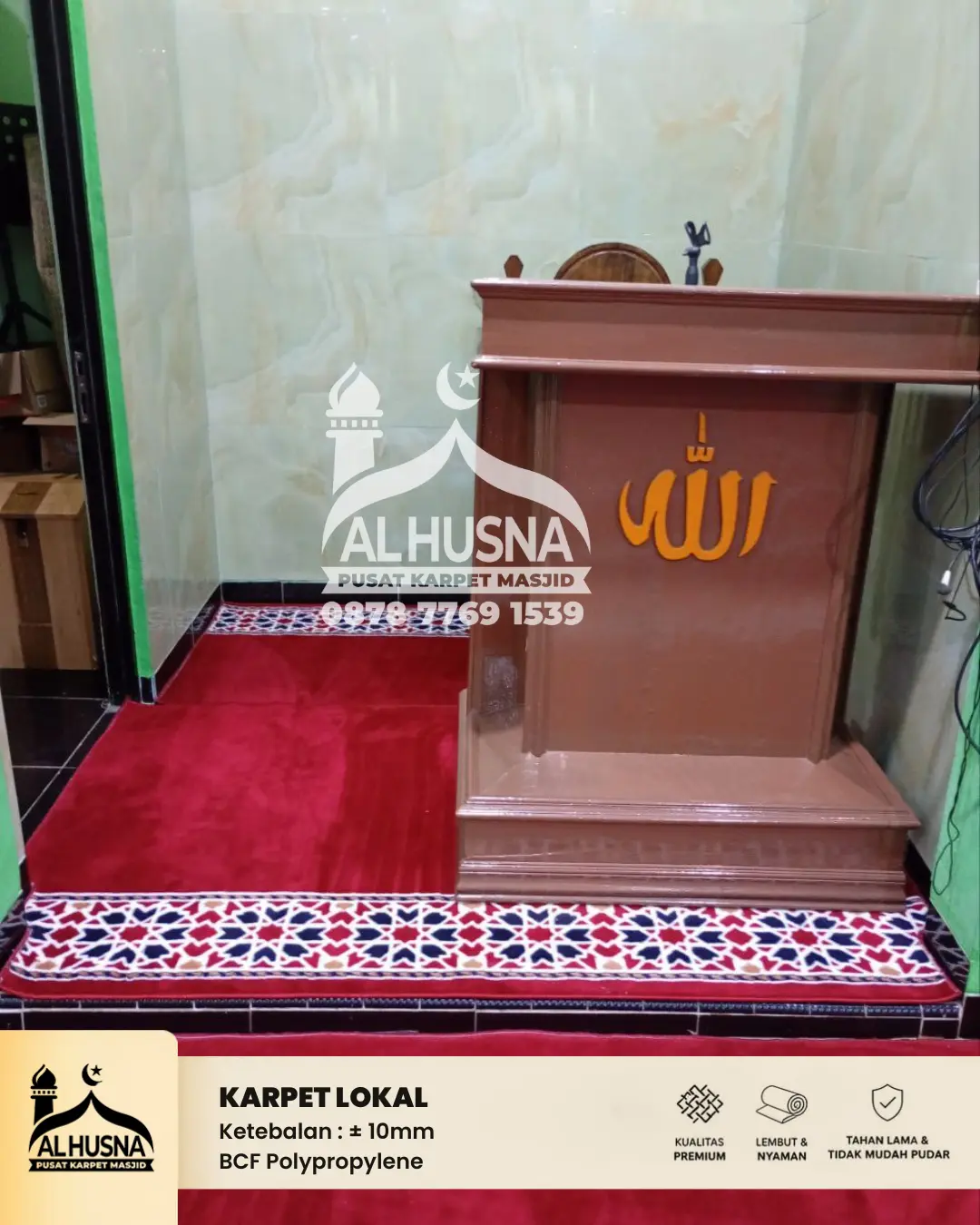 karpet masjid tebal Karawaci Tangerang