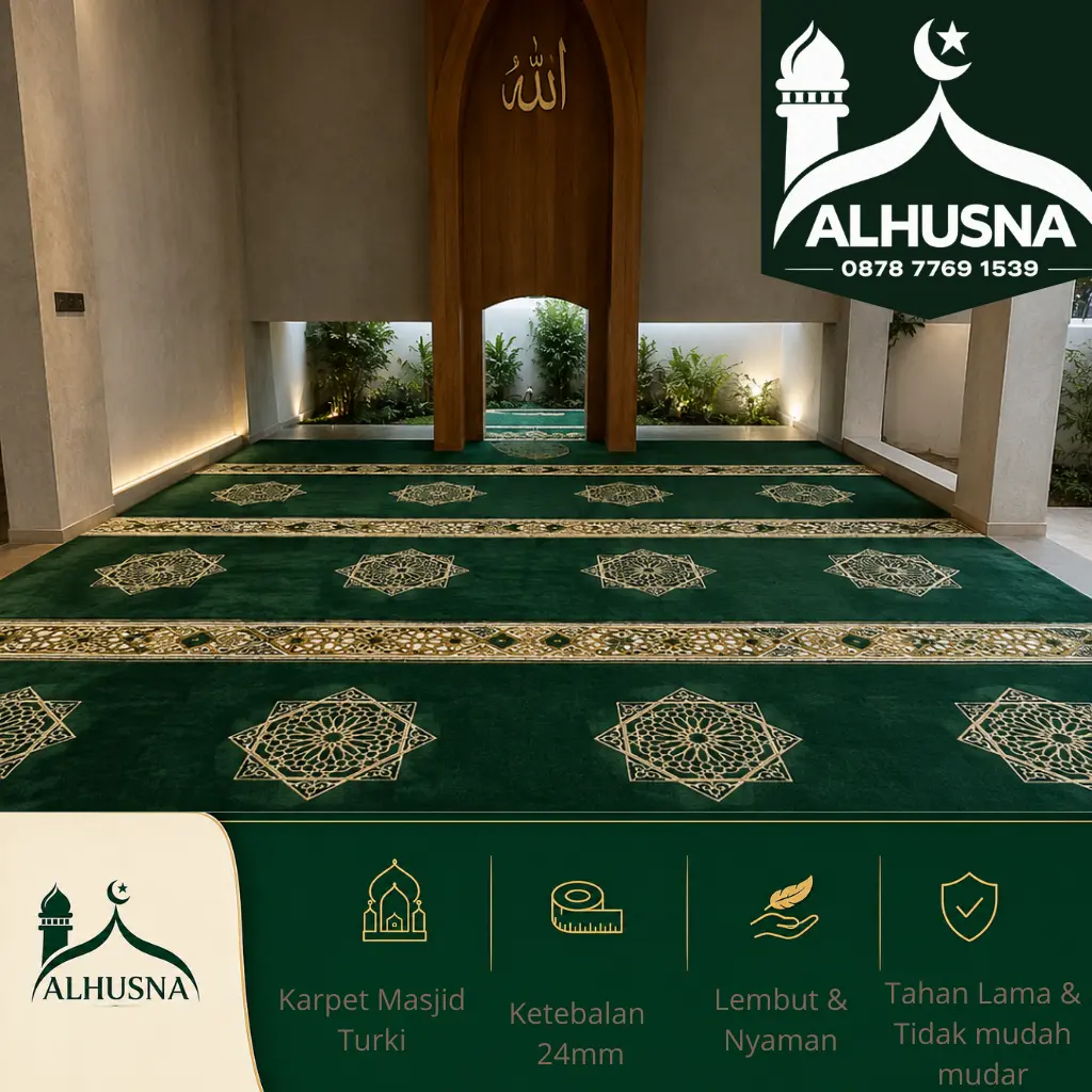 tips merawat karpet masjid awet bertahun