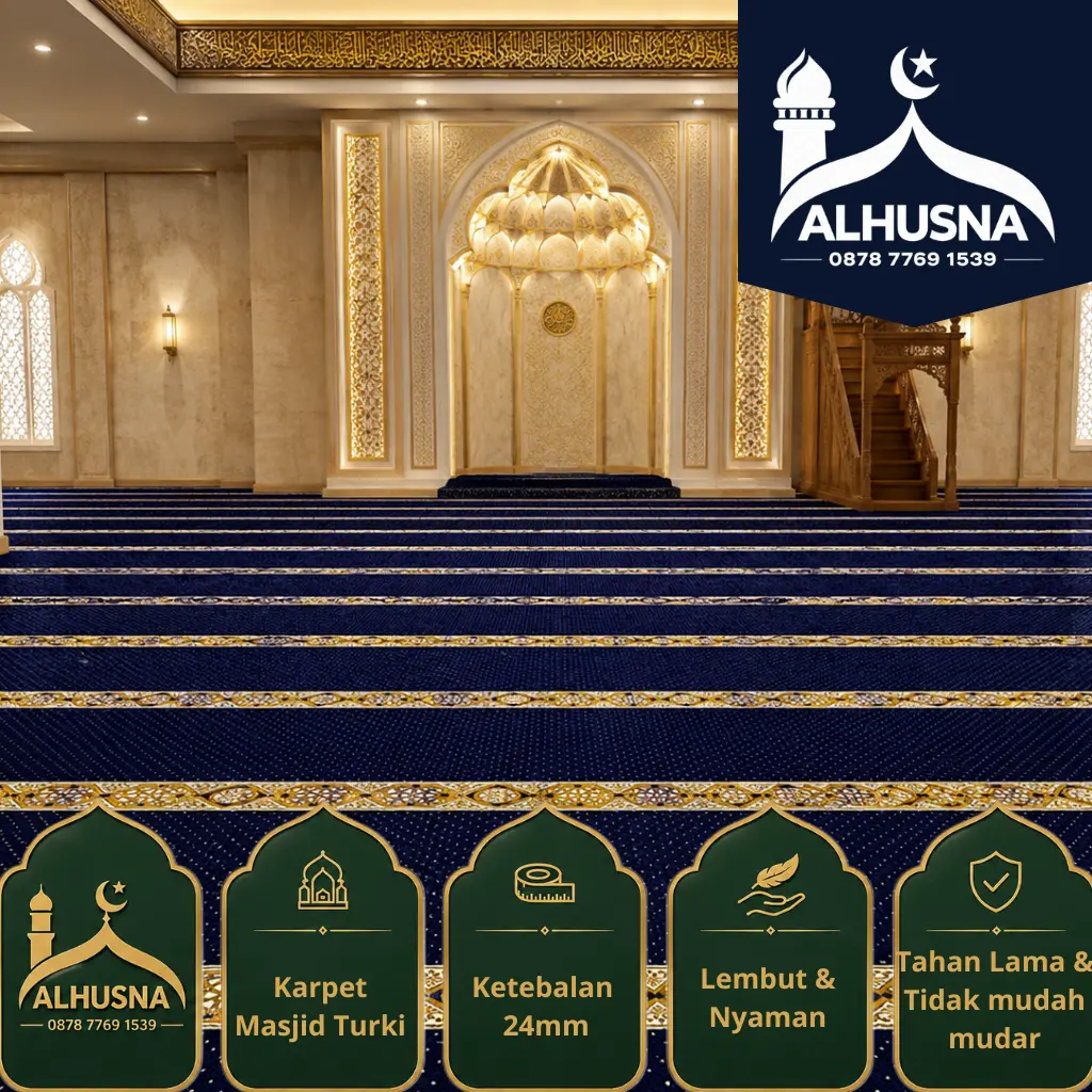estimasi harga karpet masjid 100 meter persegi