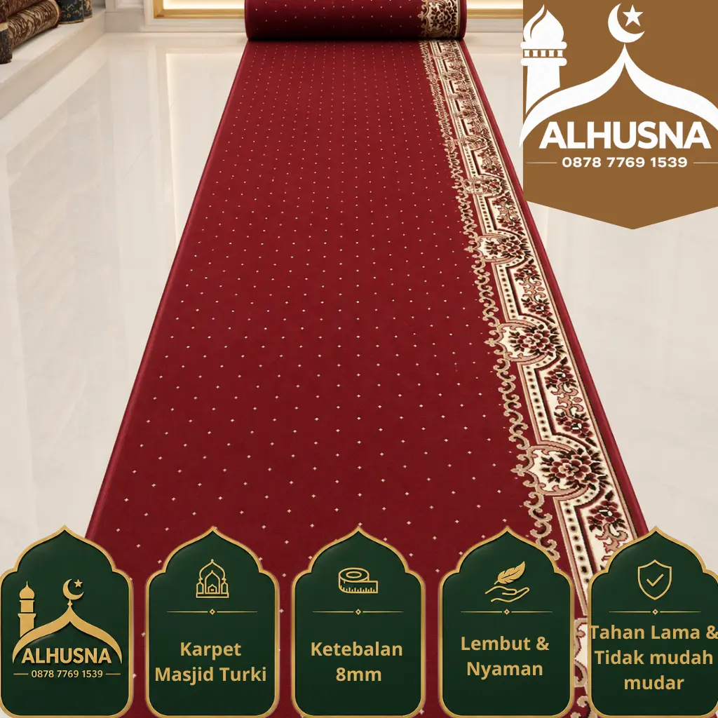 karpet masjid harga vs kualitas perbandingan