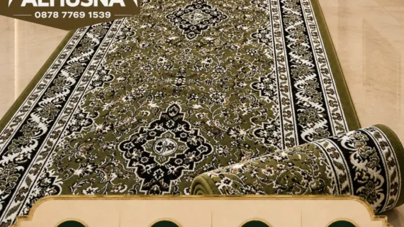 Motif Arabesque pada Karpet Masjid: Keindahan Seni Islam Klasik