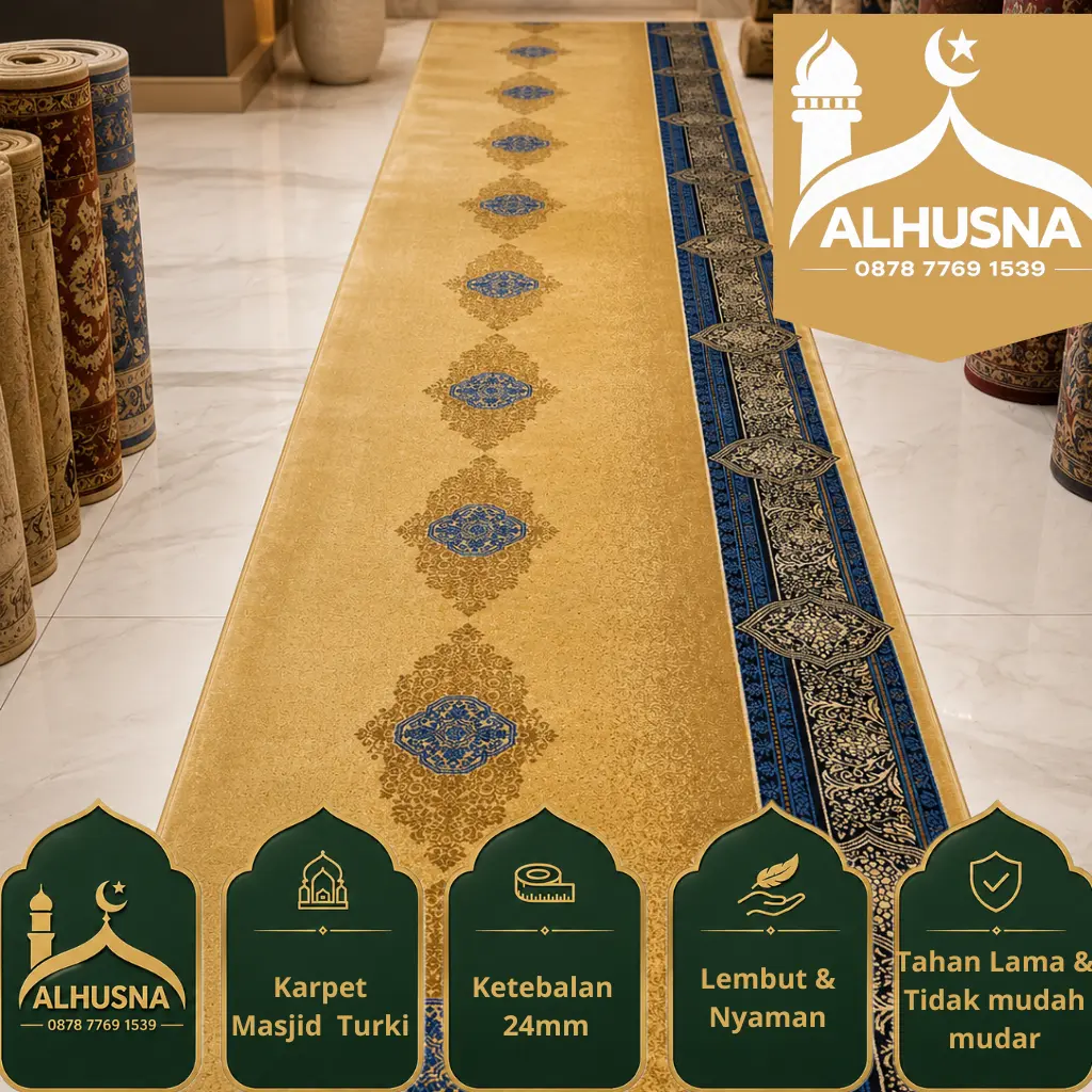 ulasan karpet masjid polypropylene setelah 6 bulan