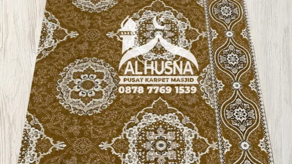 Desain Karpet Masjid Nuansa Coklat: Kehangatan dan Kesederhanaan
