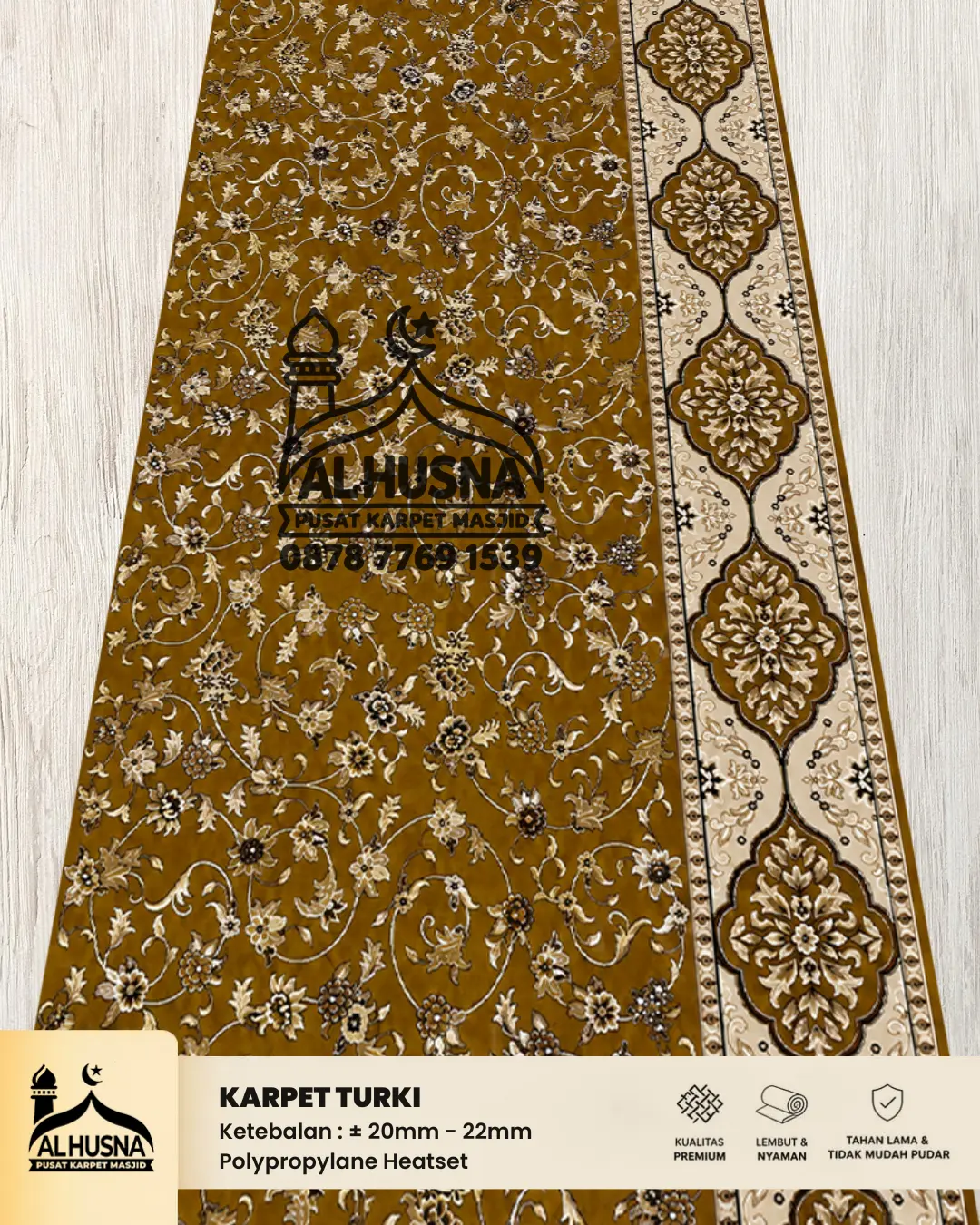karpet masjid tahan panas iklim indonesia