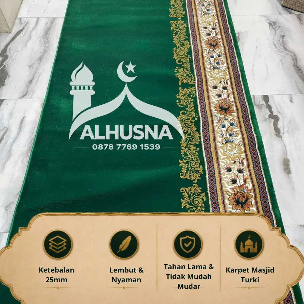 cara pesan karpet masjid online aman terpercaya