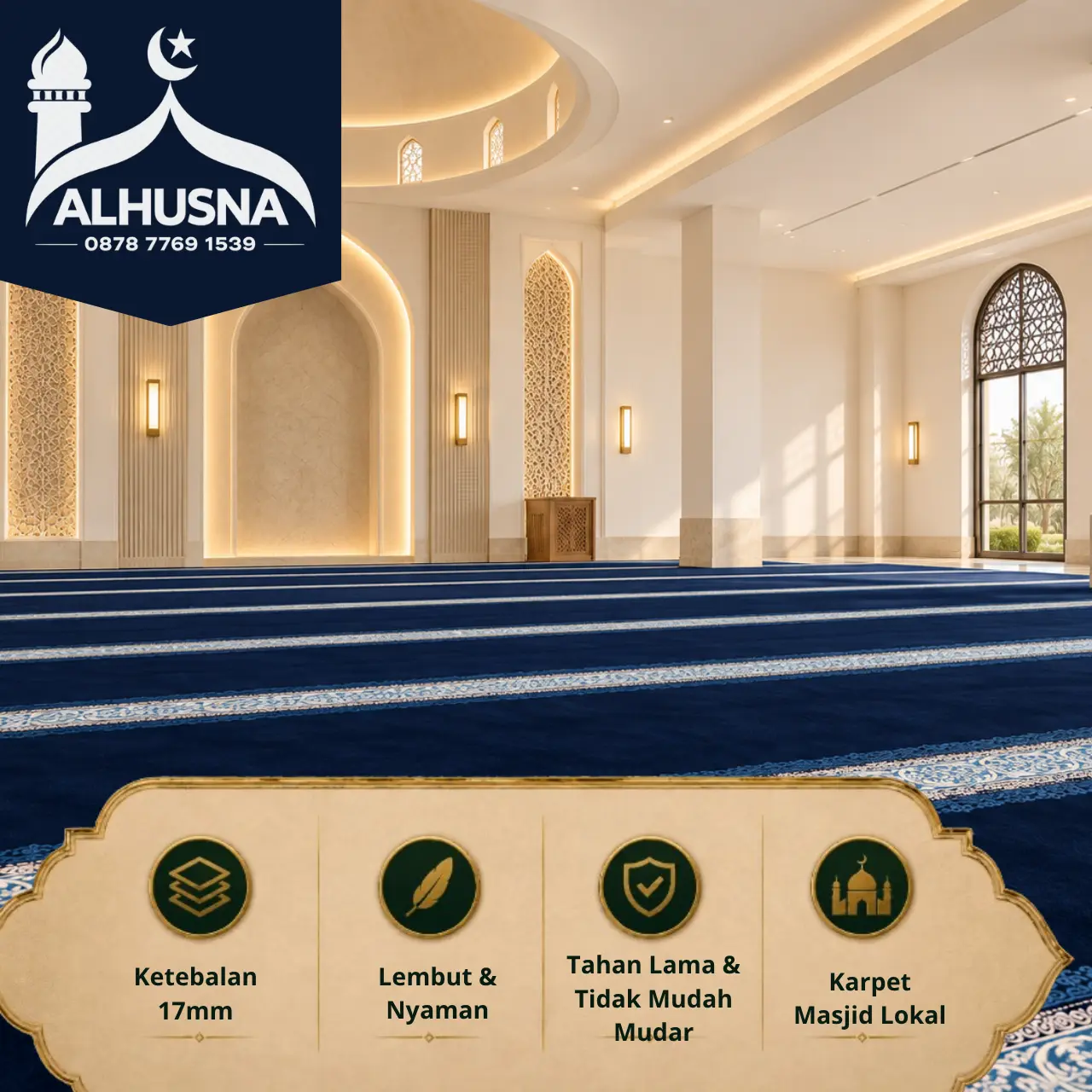 konsultan pemilihan karpet masjid bekasi